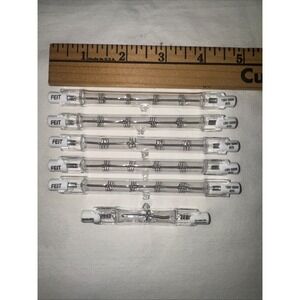 New 5 - Feit Electric 500W Halogen Bulbs 130V R7S Philipps 250W 120V Work Light